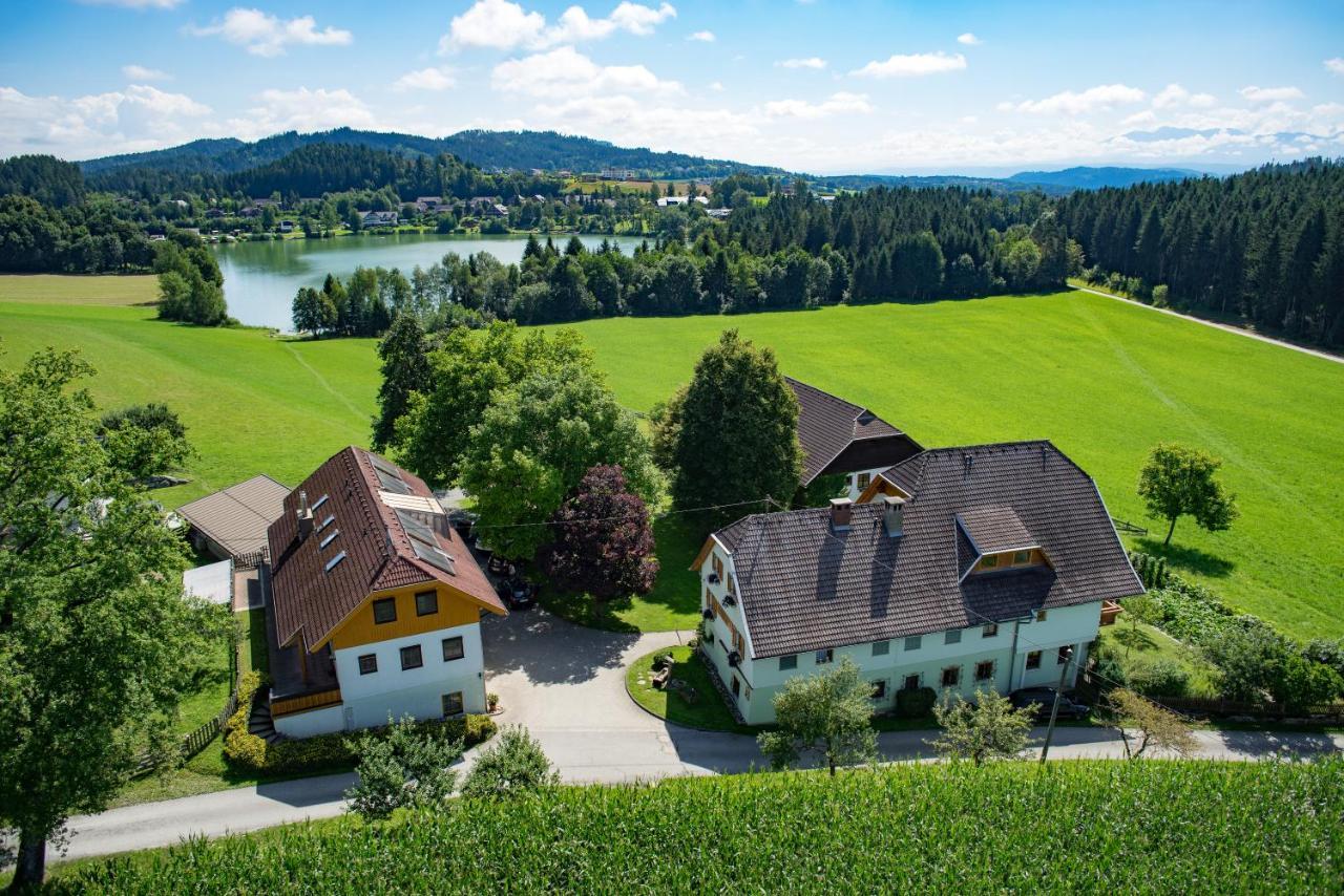 Ferienparadies Hecher Maltschachersee Feldkirchen in Kärnten Exterior foto
